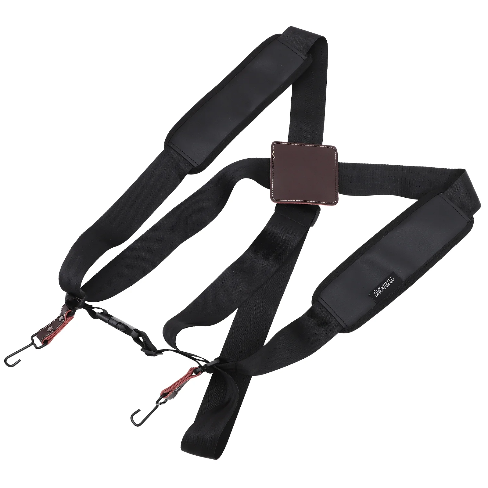 Djembe Polyester Shoulder Strap For Drum Accessory Strong Metal Buckle Adjustable African Instrument Belt With Hook Design