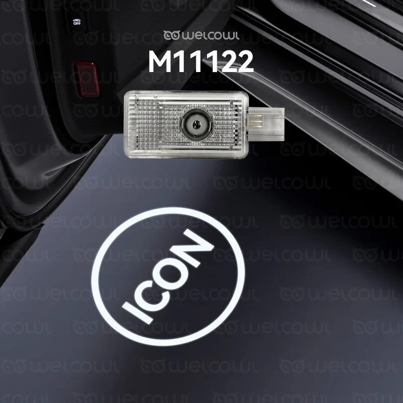 LED車のドアプロジェクター,cadillac,gt4,lyriq,srx,atsl,xts,ct6,xt5