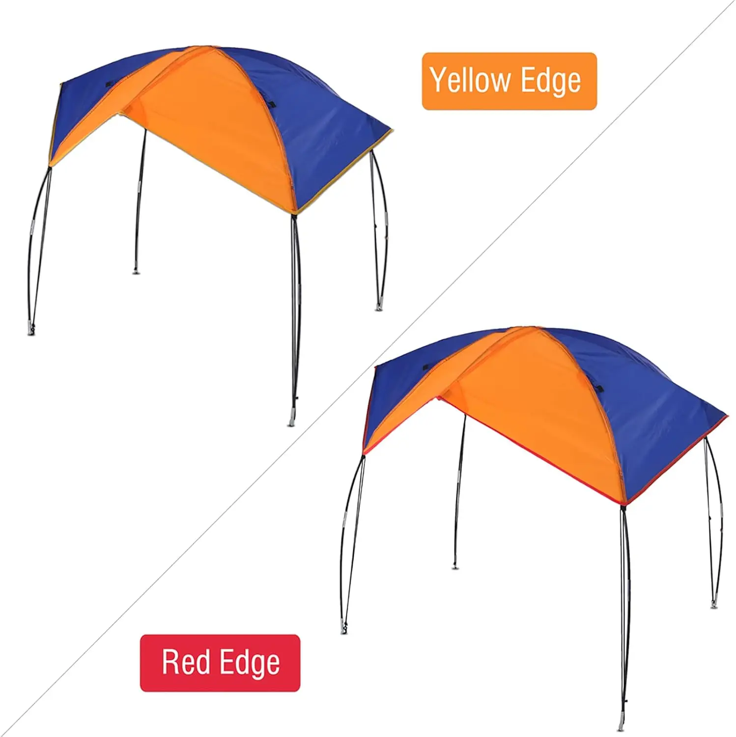 2/3/4 Persons Boat Sun Shelter Sailboat Awning Cover Fishing Canopy Tent Sun Shade Waterproof and protection4 persons