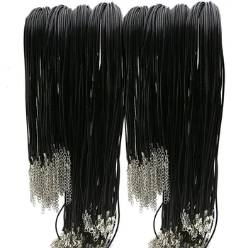 Adjustable Black Leather Cords 1