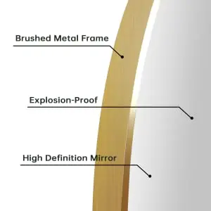 gold mirror frame
