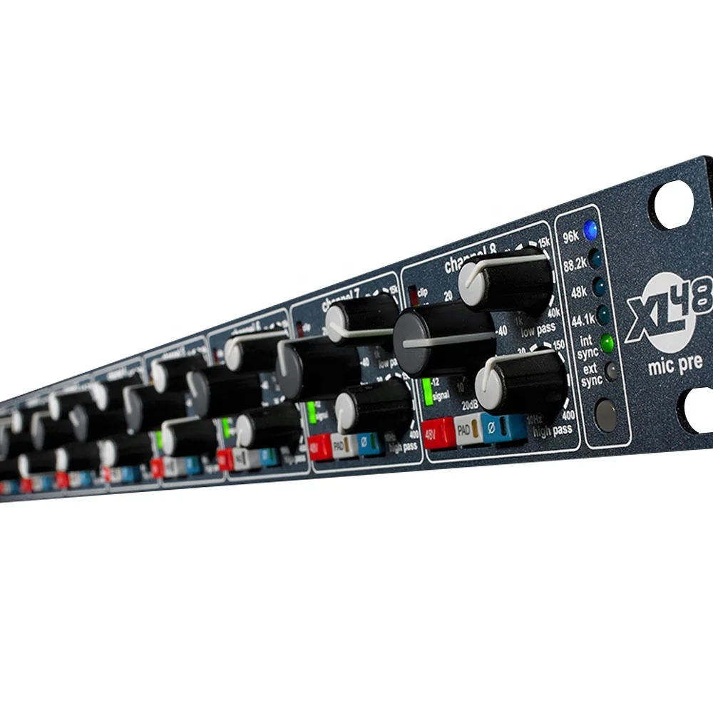 

Midas XL48 8-Channel Microphone Preamp 8 Analog Inputs/Outputs