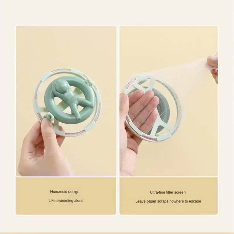 Washing Machine Filter Effective Hair Absorption Light Suspension Durable V-shaped Design Swimming Ring Washing Ball 30g