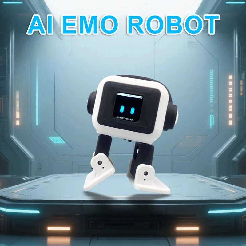 Robot di Intelligenza Artificiale Best-Seller, Robot Interattivo Intelligente per Comunicazione, Chat e Danza, Robot Emotivo da Tavolo per Bambini - immagine 4