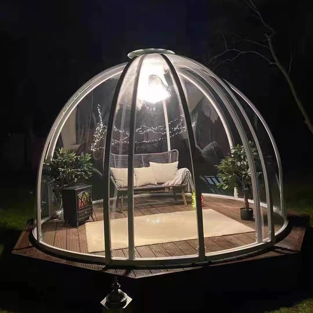 outdoor transparent 3.6M geodome geodesic geo small igloo house restaurant  tent clear garden igloo dome tents for dning/cafe - AliExpress