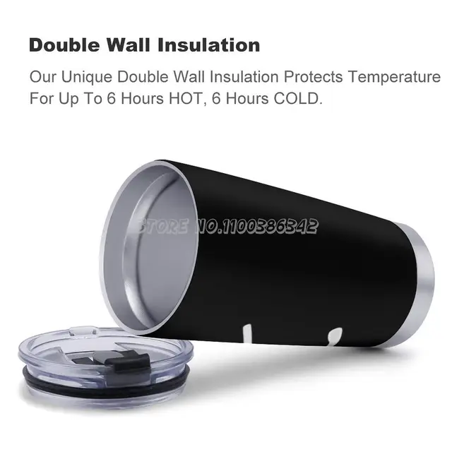 Golfozó És Golf Ajándékok-Hd Grafika 20 Oz Autó Csésze Utazási Kávé Bögre Rozsdamentes Acél Autós Hordozható Hőkezelő Bo - Image 4