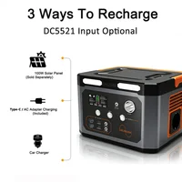 Station d'alimentation portable 600W AC 220V, générateur solaire, station de charge d'urgence pour camping-car, camping, voyages, panne de courant 2