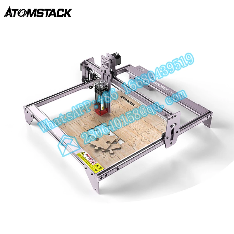 ATOMSTACK A5 PRO 40W Hot Selling Manual Laser Machines Cutting Plastic Acrylic  Engraving Machine sculpfun s9 laser engraver cnc 90w diy ultra thin laser wood acrylic engraving cutting machine with 410x420mm engraver area