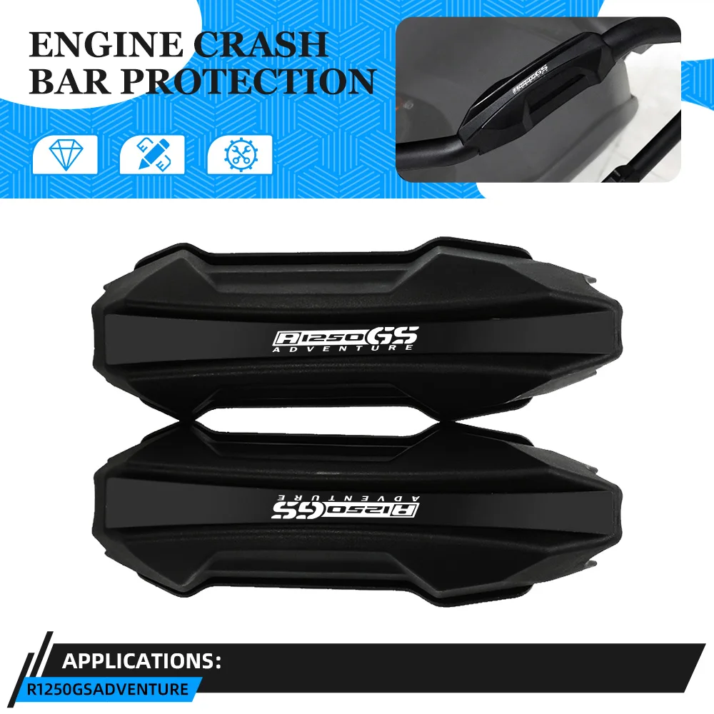 Protector de motor de motocicleta para BMW R1250GS R1200GS Adventure F800GS F850GS F750GS ADV barra parachoques Protector de parachoques bloque decorativo