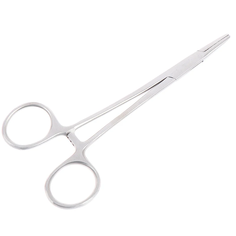 Stainless Steel Surgical Needle Clamp Suture Needle Holder Forceps 12cm For Livestock Animal Veterinary Instruments