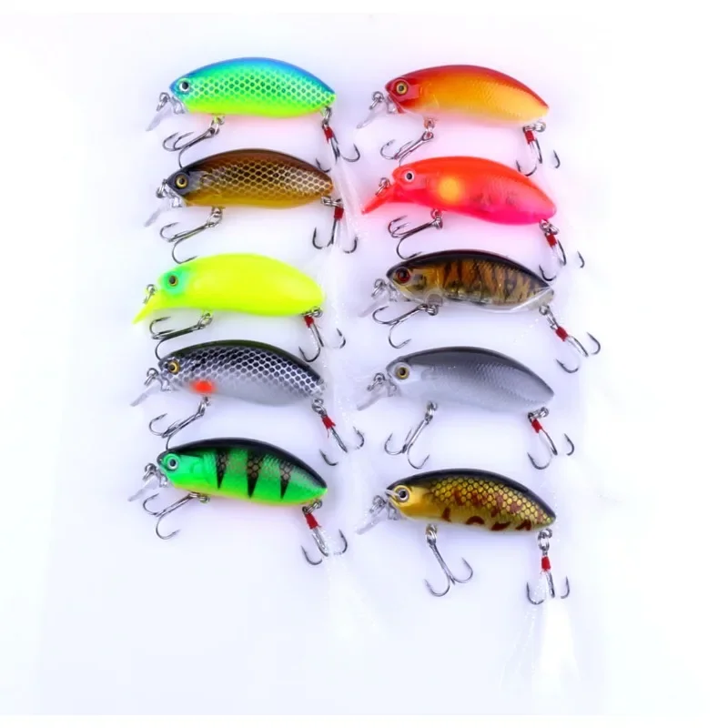 

2018 New fishing gear sea fishing Luya feather rock bait simulation bait batch 10 colors Fishing good helper