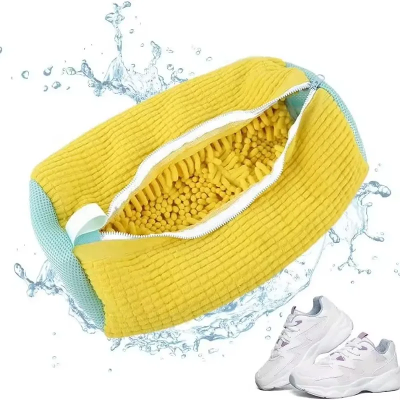 Shoe Wash Bag Shoe Laundry Bag Shoe Washing Bag with Strong Zippers Ideal for Home Machine Wash Tear-resistant Laundry 5
