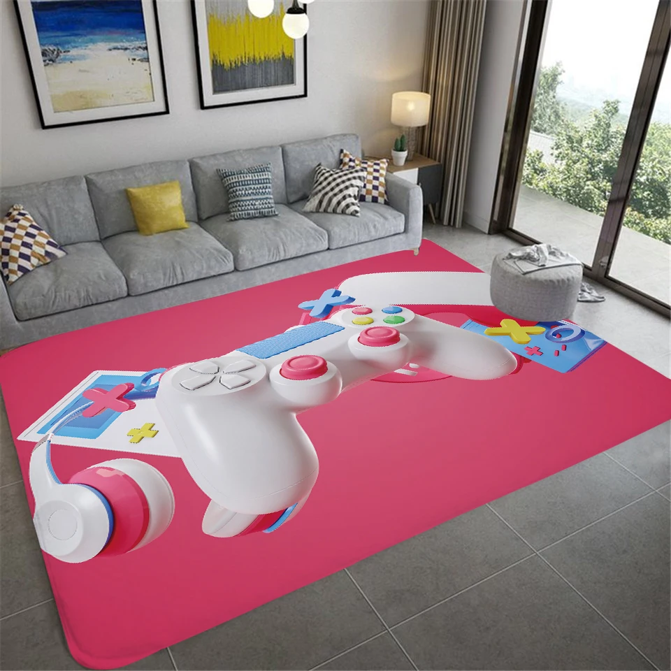 MYTWEX Alfombra Gamer para Sala de Estar, Dormitorio, habitación de niños,  área de decoración, Alfombrilla de Juego, Alfombrilla Antideslizante para  Sala de juegos120x180Cm(MNC227) : : Hogar y cocina