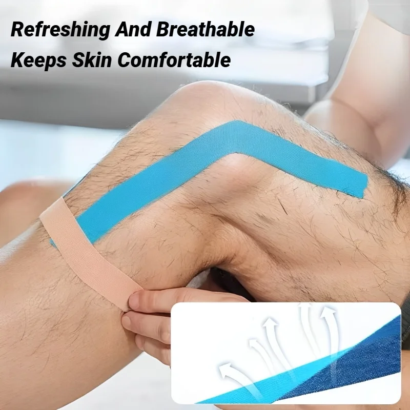 Sports Tape Athletic Elastoplast Injury Muscle Recovery Patch Lift Chest Anti Sagging Knee Elbow Stretch Fitness Brace