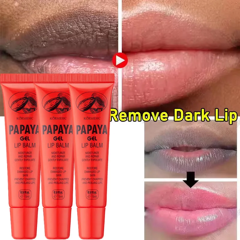 Remove Dark Lip Balm Lightening Pink Lip Exfoliating Fade Line Dead Skin Moisturizer Korean Care Products lip balm
