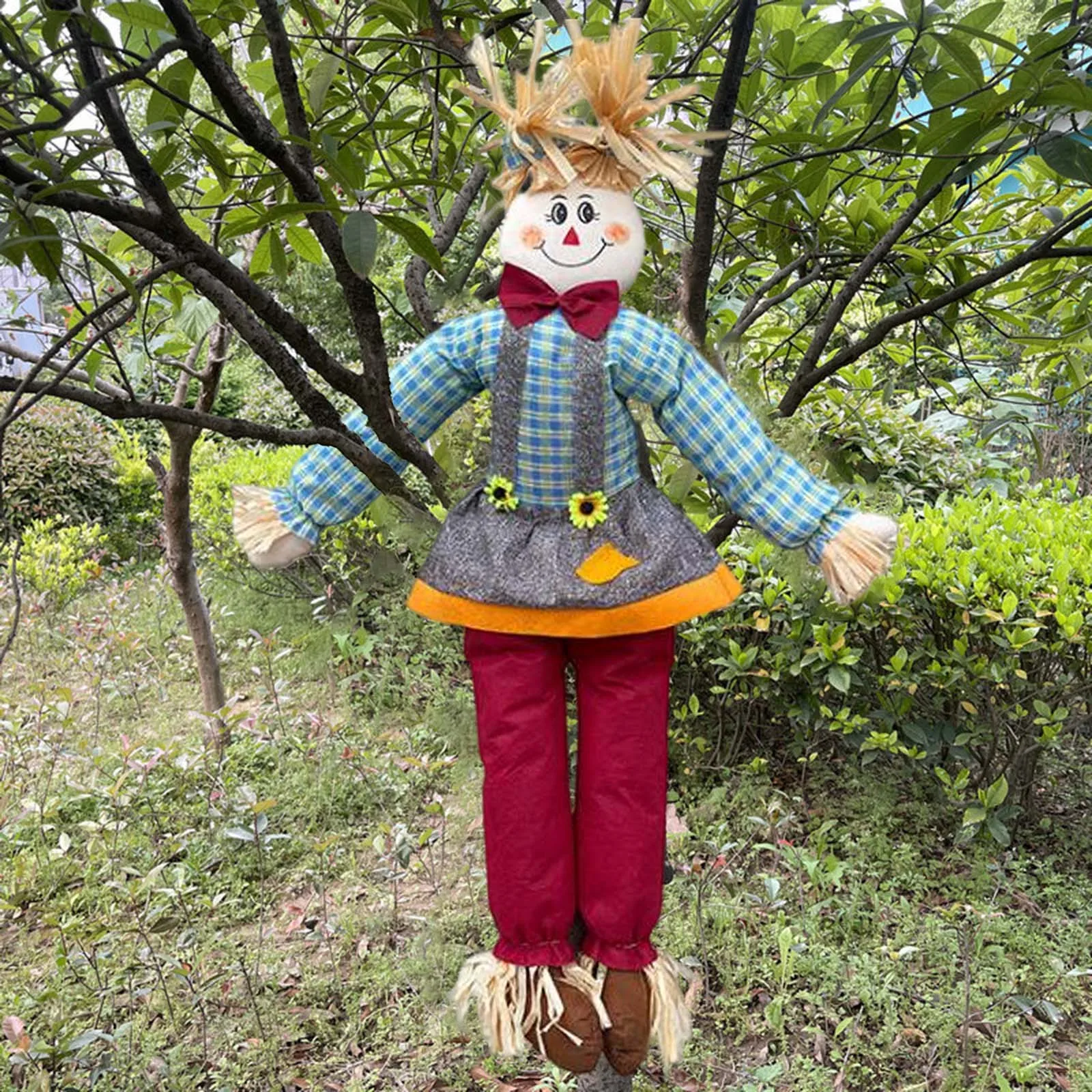 Imagens Figuras: O Espantalho de 120 cm que Transformou Minha Decoração de  Outono, image size:1600x1600