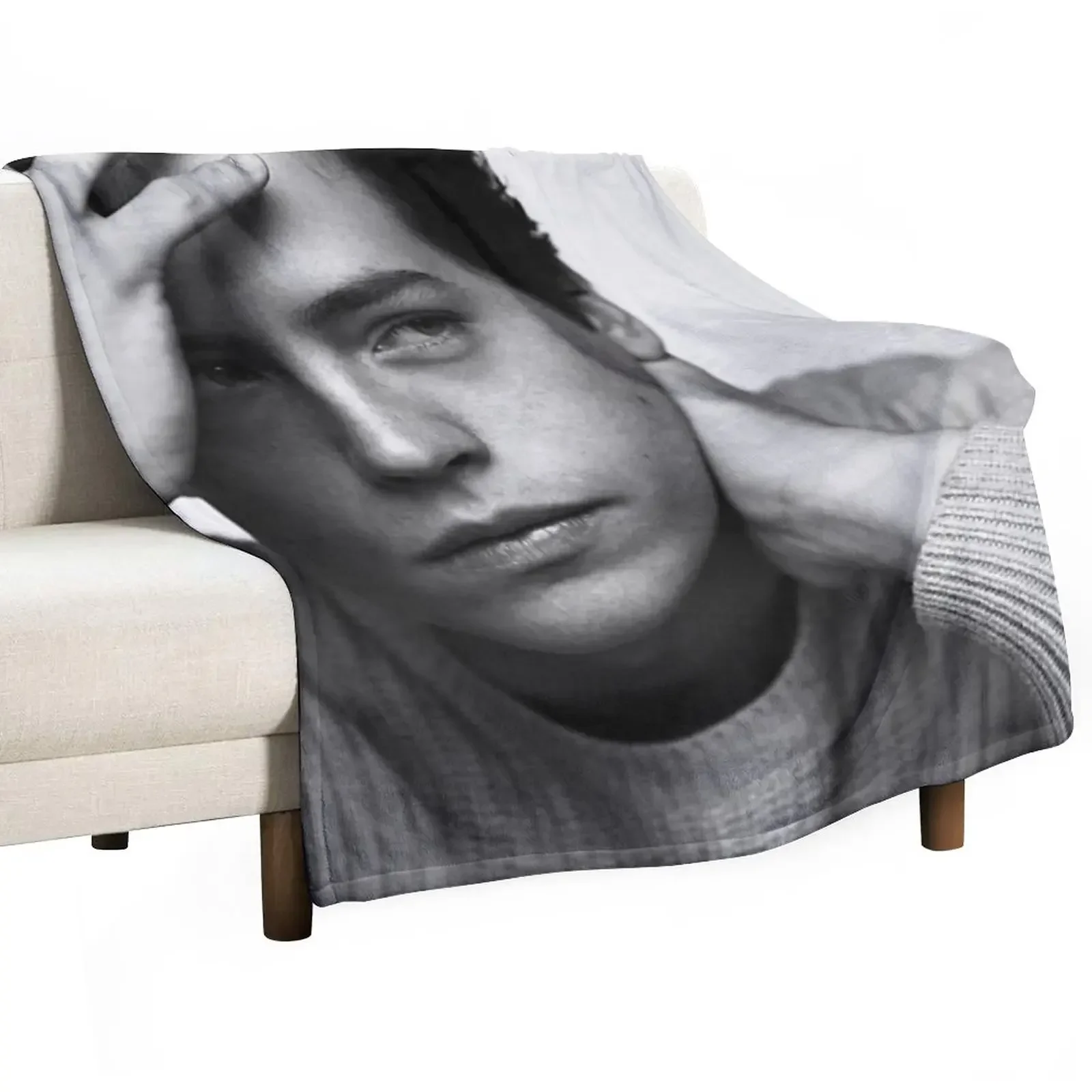 

Cole Throw Blanket Luxury Throw Hairys funny gift Dorm Room Essentials Blankets