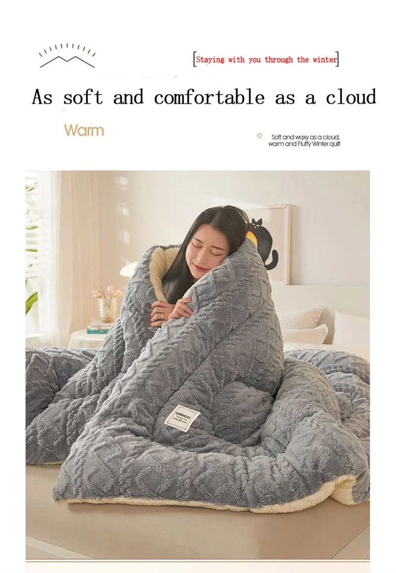 High End Thickened Winter Warm Blankets