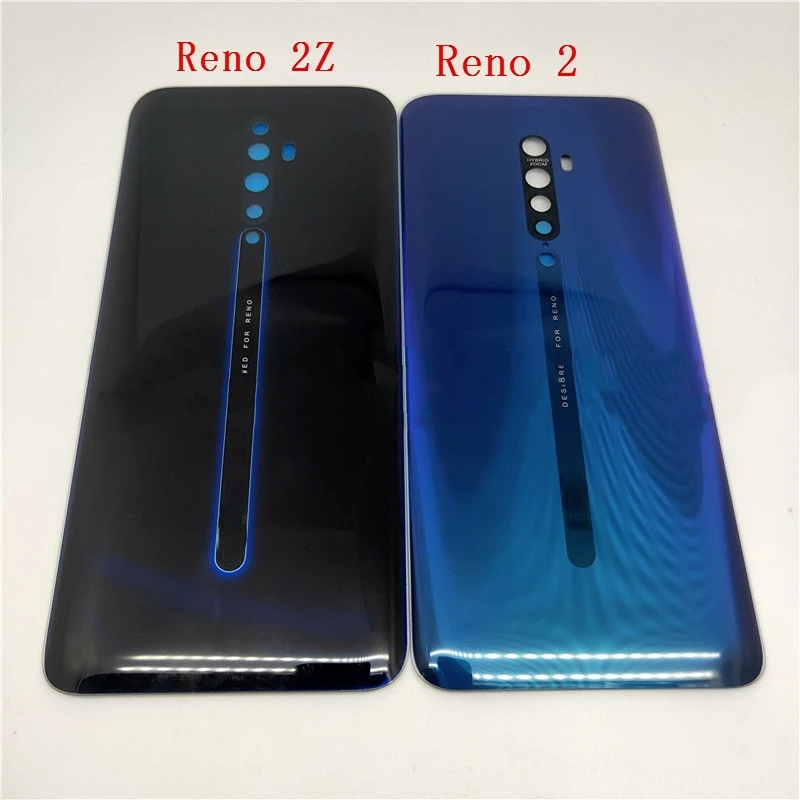 

For Oppo Reno Z Back Battery Cover Door Housing Case For Reno 2 / Reno 2Z Reno2 Z F Rear Glass Repair Parts