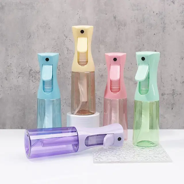 200/300ML High Pressure Continuous Spray Bottle Travel Reusable Sub Packaging Bottle, Beauty Spray Bottle Plant Watering Bottle 4
