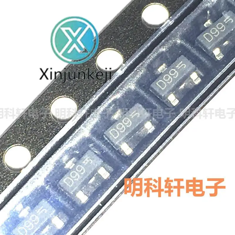 

50 шт. Оригинальный Новый DMP3099L-7 silk screen D99 SOT23 30V/3.8A P-channel MOS field effect