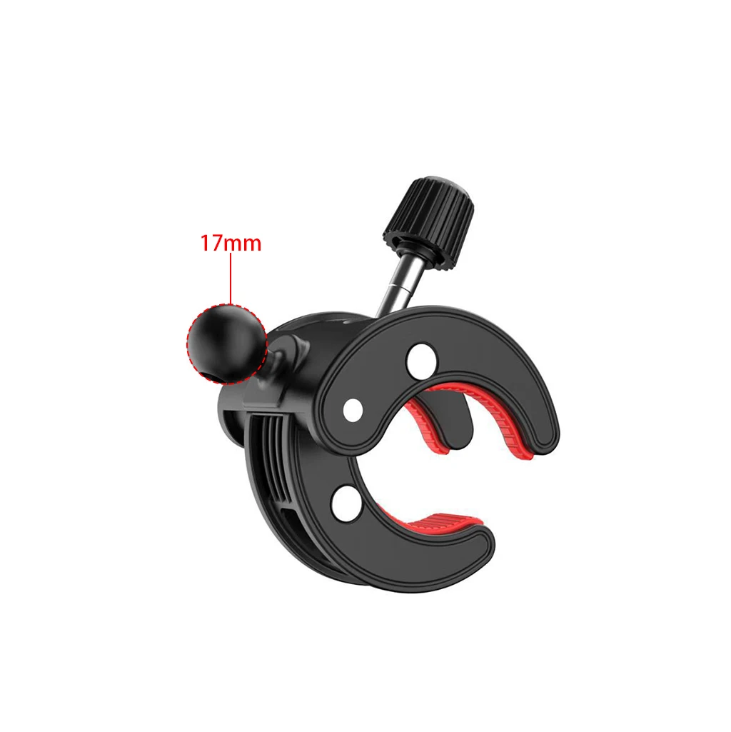 BGNing Tough-Claw Mount for Double Socket Arm Action Camera Bracket with 17mm Ba