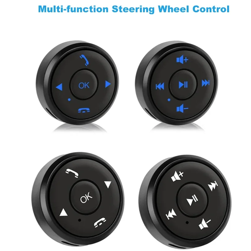 Universal Wireless Remote Control Car steering wheel button Car DVD ...