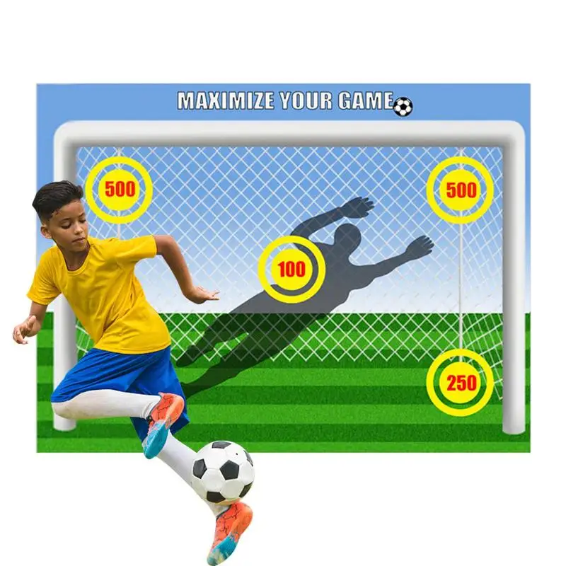 thumbnail image 1 of Esterilla de entrenamiento de pisadas de fútbol, equipo de entrenamiento de agilidad para fútbol, almohadilla de entrenamiento de velocidad de golpeo de patada, esterilla de entrenamiento de fútbol pa, 1 of 4