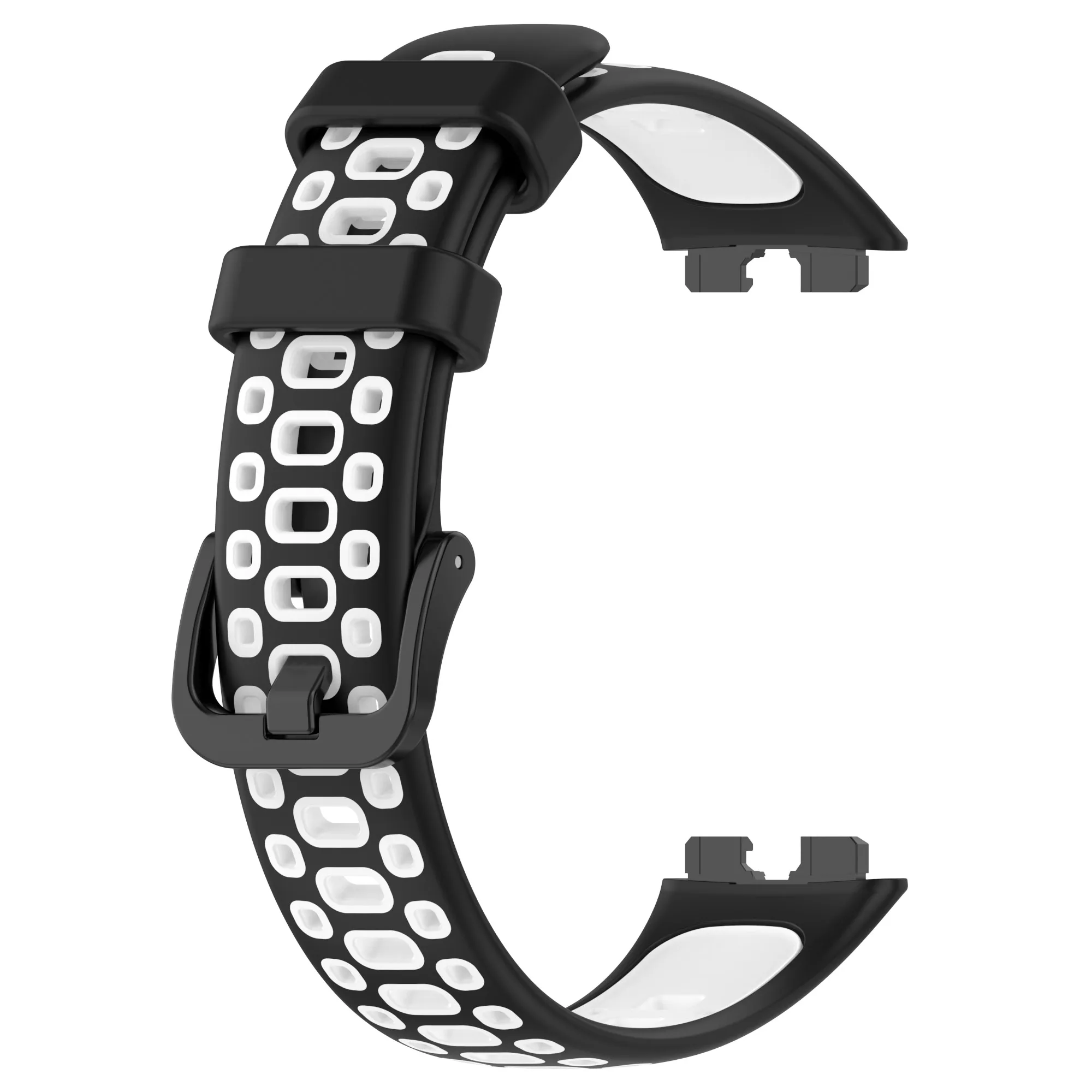 

10 Pcs/Pack,Silicone Watchband For Huawei Band 8,Two-tone Smart Watch Replacement Wristband Bracelet for Huawei Band8 Strap