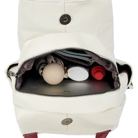 Women Leather Backpacks Zipper Female Chest Bag Travel Back Pack Ladies Bagpack Mochilas School Bags for Teenage Girls Sac A Dos - Image 4