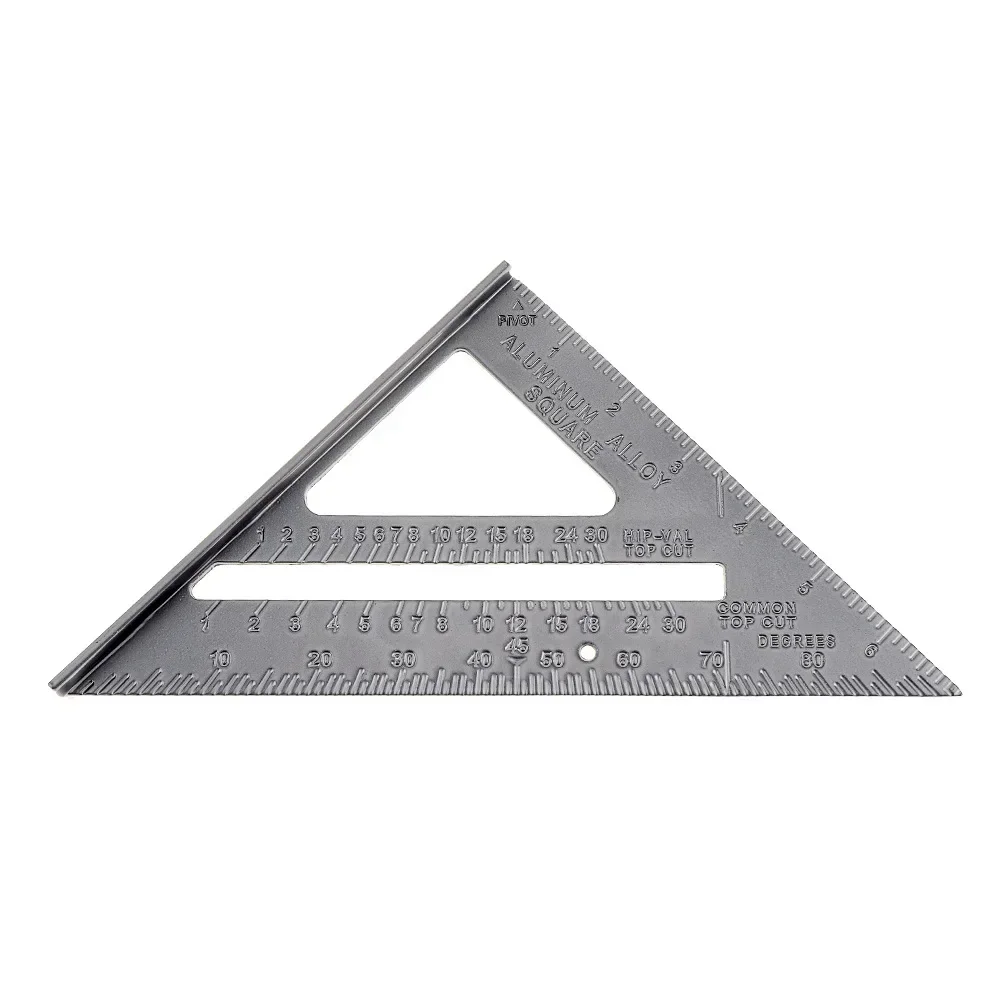 Triangle Rule 90 Degree Thickening Angle Rule Aluminum Alloy Carpenter Measurement Square Ruler Layout Tool Measurement Tool triangle ruler,angle measuring ruler,carpentry square,angle ruler,measurement ruler,angle measuring tool