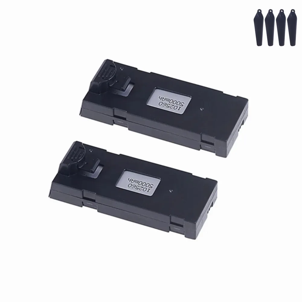 ตัวเลือกสินค้า แบตเตอรี่โดรน RC 3.7V 5000mAh สำหรับ E88 E99 P1 K3 P10 A13 S98 E525