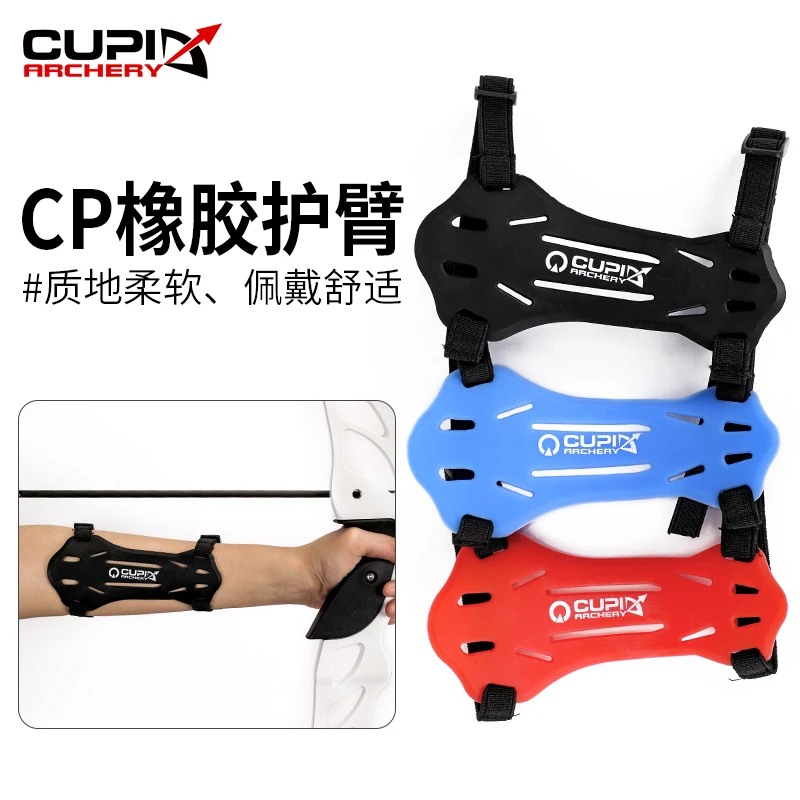 

Arm Guard Protection Safe Strap Adjustable Length Archery Accessory for Recurve Bow Compound Bow Hunting Shooting
