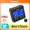 Huepar Digital Angle Gauge Protractor Electronic Bubble Angle Finder Dual Axis Level Box 0.01° Resolution V-Groove Magnetic 1