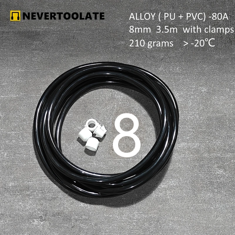 8mm ANTI COLD ALLOY ( PVC+PU ) MATERIAL ROPE thick diameter rope jump rope backup spare parts cord heavy diy
