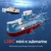 Mini RC Submarine Ship 6CH RC Submarine Model Diving Boat Remote Control Rechargeable Toy Boat Submarine Ship Electric Toy 1