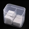 Cotton Pads Swab Nail Wipes Makeup Brushes Organizer Storage Box Holder Container Case Independent Double-Compartment 3