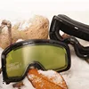 Double Layer Anti Fog Magnetic Absorption Cylindrical Ski Goggles Men Women Windproof UV400 HD lenses Snowboarding Ski Glasses 3