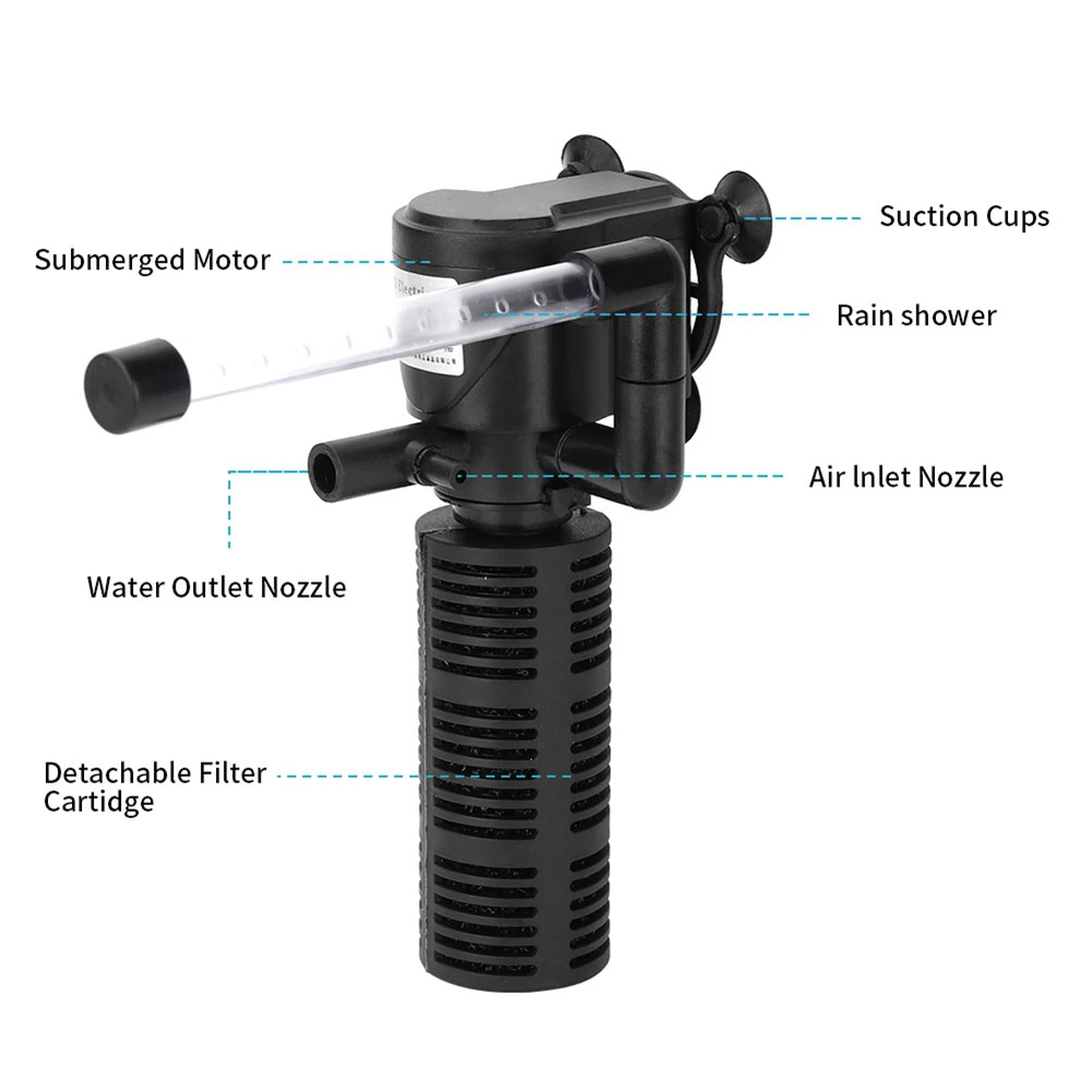 Aquarium 3 in 1 Submersible Filter 5