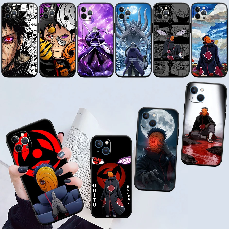 Premium Uchiha Obito Naruto Graphic Phone Case