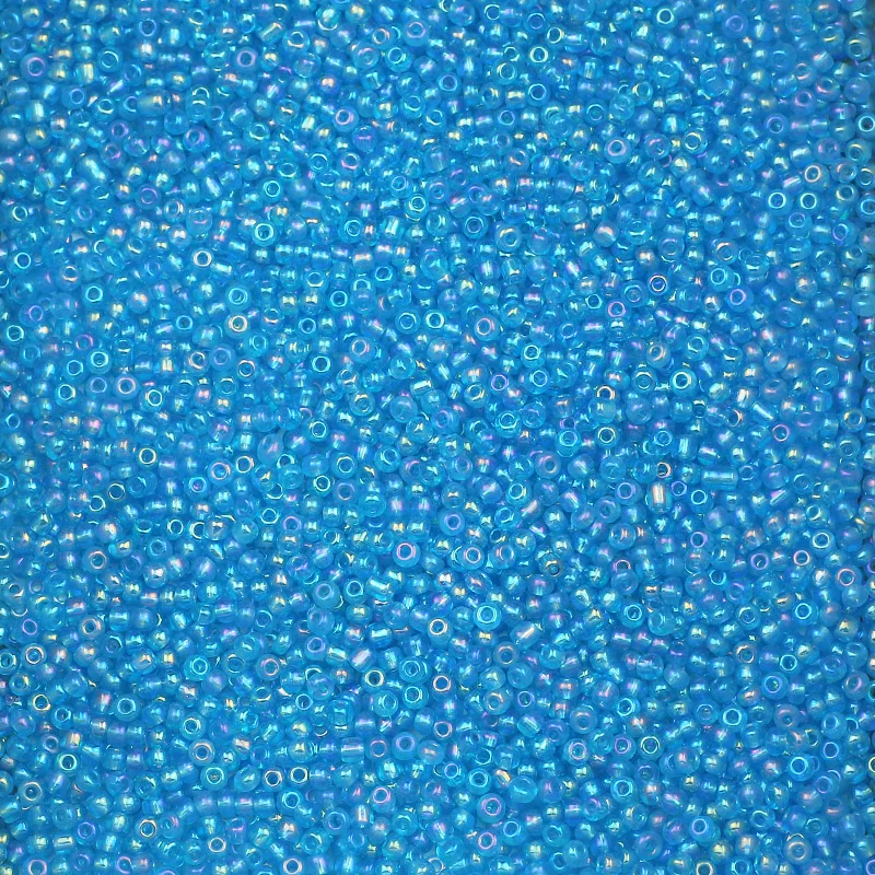 thumbnail image 1 of 11/0 2 mm 18 g cuentas de vidrio multicolor pequeñas cuentas espaciadoras de arroz sueltas para hacer joyas pulseras collares accesorios de bricolaje 999, 1 of 5