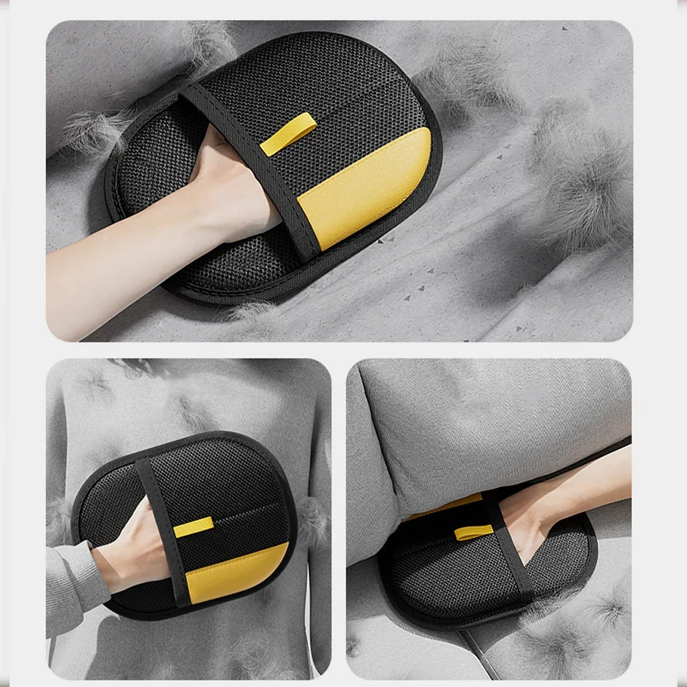 1-3 Set Electrostatic Pet Hair Removal Glove Reusable Cat Dog Hair Remover for Washing Deshedding Cleaning Carpets Sofas ﻿