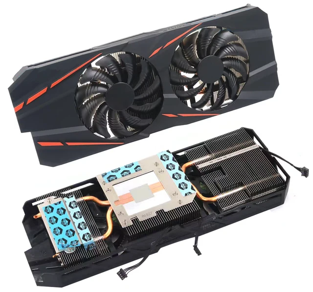 Original 88MM T129215SU GTX1060 Video Card Heatsink For Gigabyte