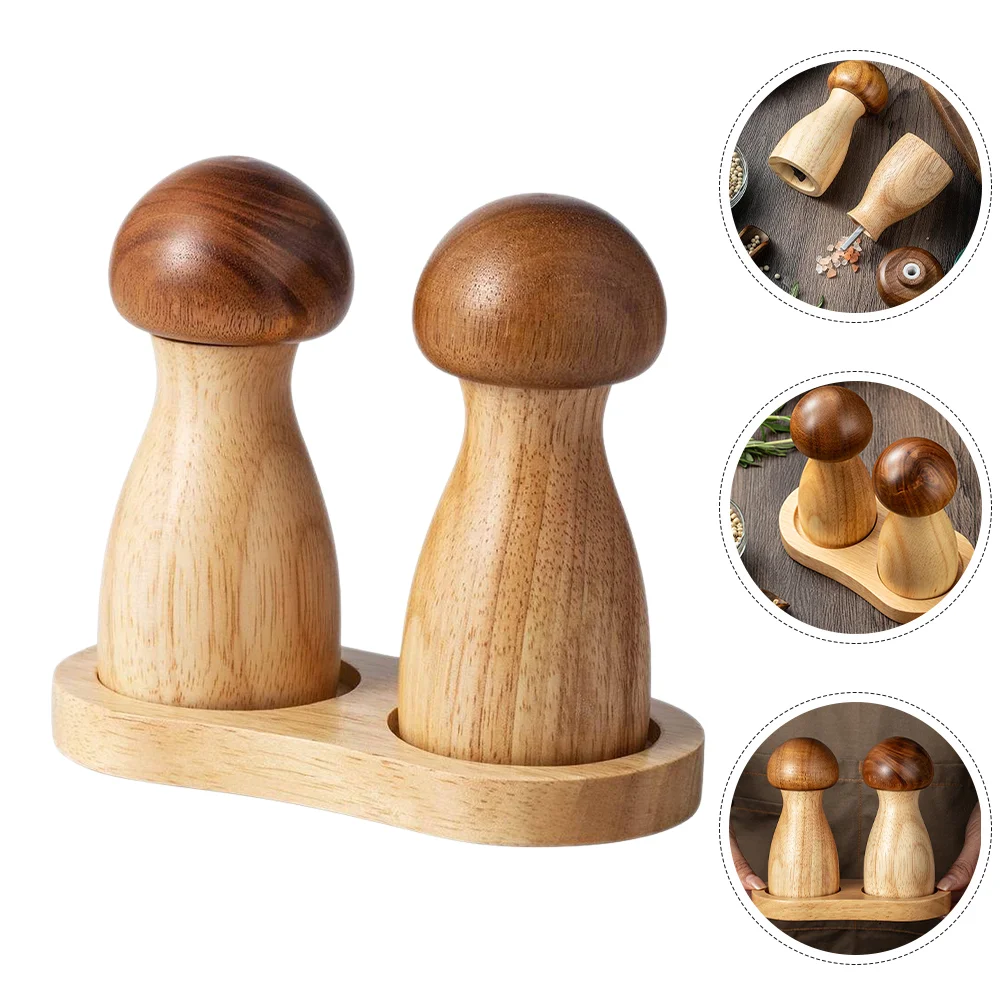 

Pepper Grinder Salt Kitchen Supplies Small Coffee Bean Wooden Seasoning Shaker Bottles Crusher Manual
