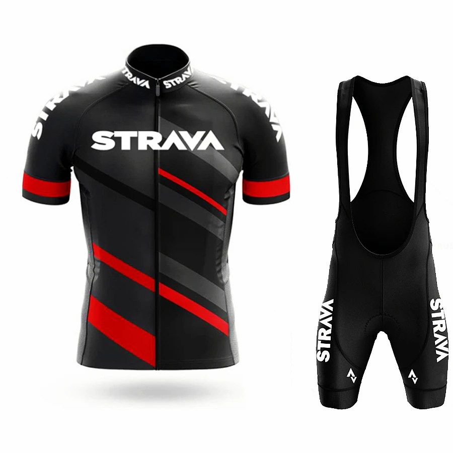 Strava 사이클링 세트, 자전거 유니폼, 사이클링 저지 세트, 로드 바이크 저지, MTB 자전거 착용, 클래식 사이클링 의류 슈트, 여름