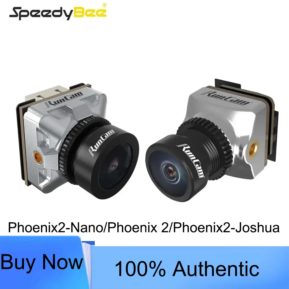 La RunCam Phoenix 2 Nano caméra FPV 1000TVL fixée sur un châssis de mini drone, prête pour l'installation
