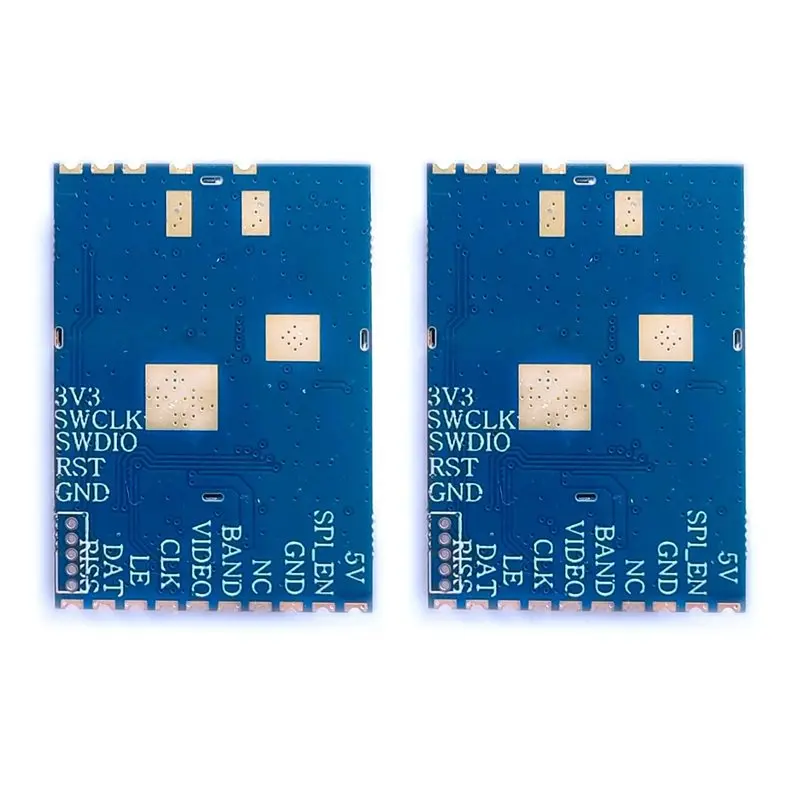 L22A-RX7500 6000-7500Mhz 모니터링 시스템용 비디오 수신기 모듈 RSSI 출력 아날로그 전압 신호가 있는 7.2Ghz VRX