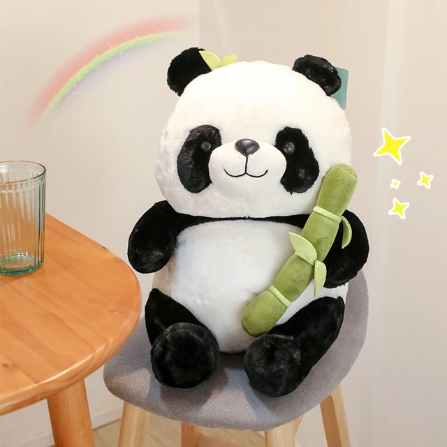 Panda Bamboo Plush Stuffed Toy Kawaii Chinese Animal Doll Throw Pillows Birthday  Gifts for Kids Childrens Party Sofa Decoration - AliExpress