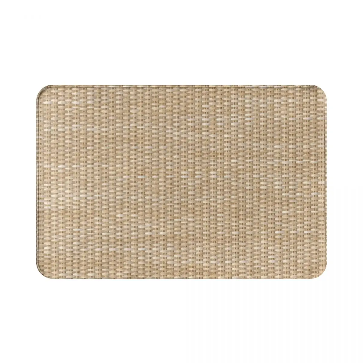 Wicker Polyester Doormat Rug carpet Mat Footpad Anti slip Absorbent Mat