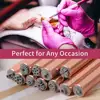26pcs Nail Art Stamp Pen Set Floral Butterfly Pattern Nail Graffiti Pen Flower Painting Drawing Nail Brush Stamp Pen Manicure To 4